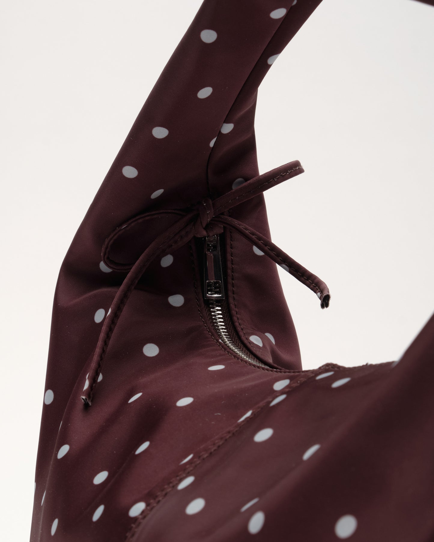 Núnoo Agnes Recycled Nylon Chocolate Dots Medium Chocolate Dots