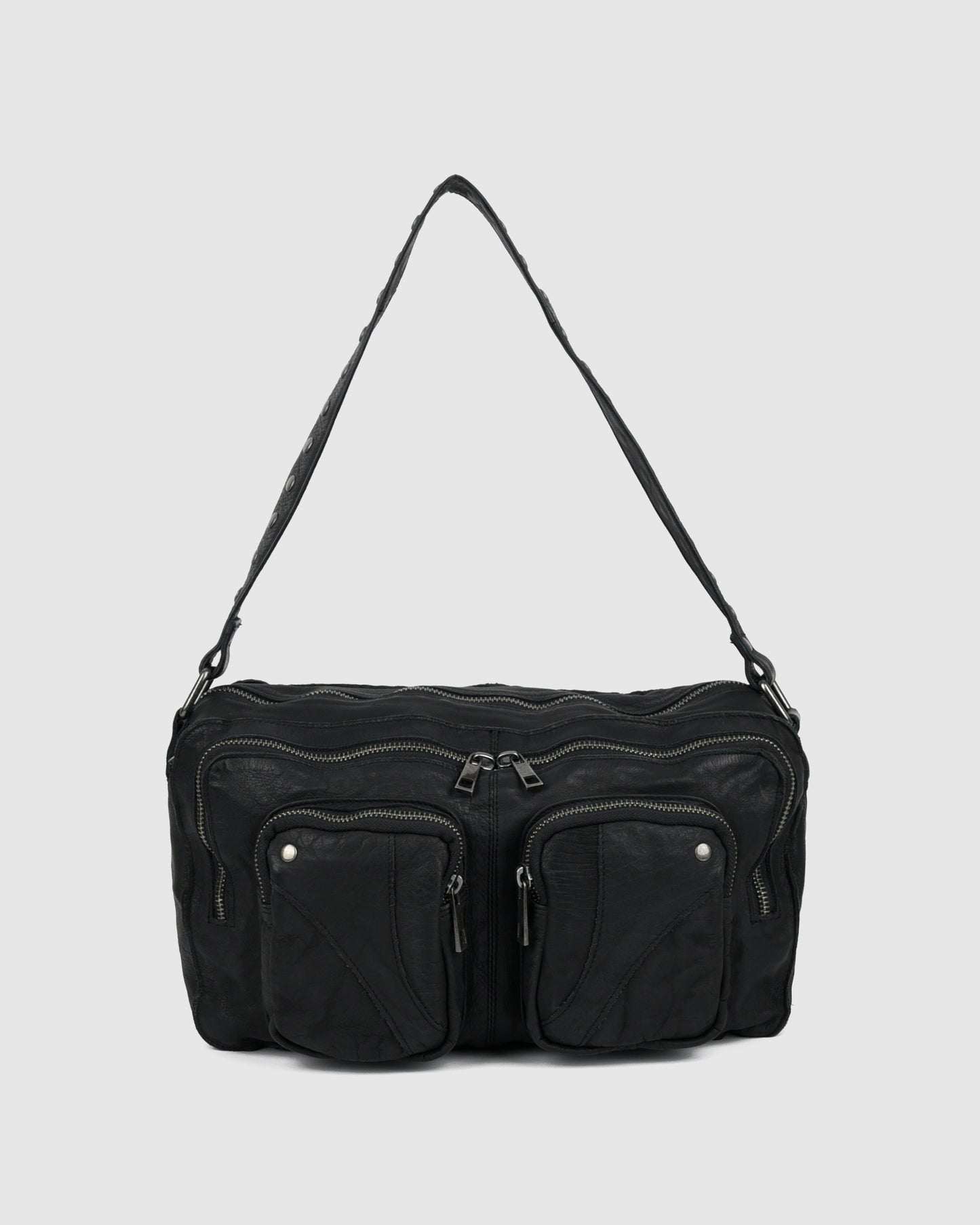 Núnoo Alimakka Washed Black w. Antique Silver Large Black