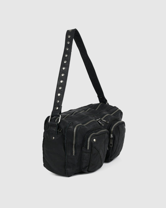 Núnoo Alimakka Washed Black w. Antique Silver Large Black