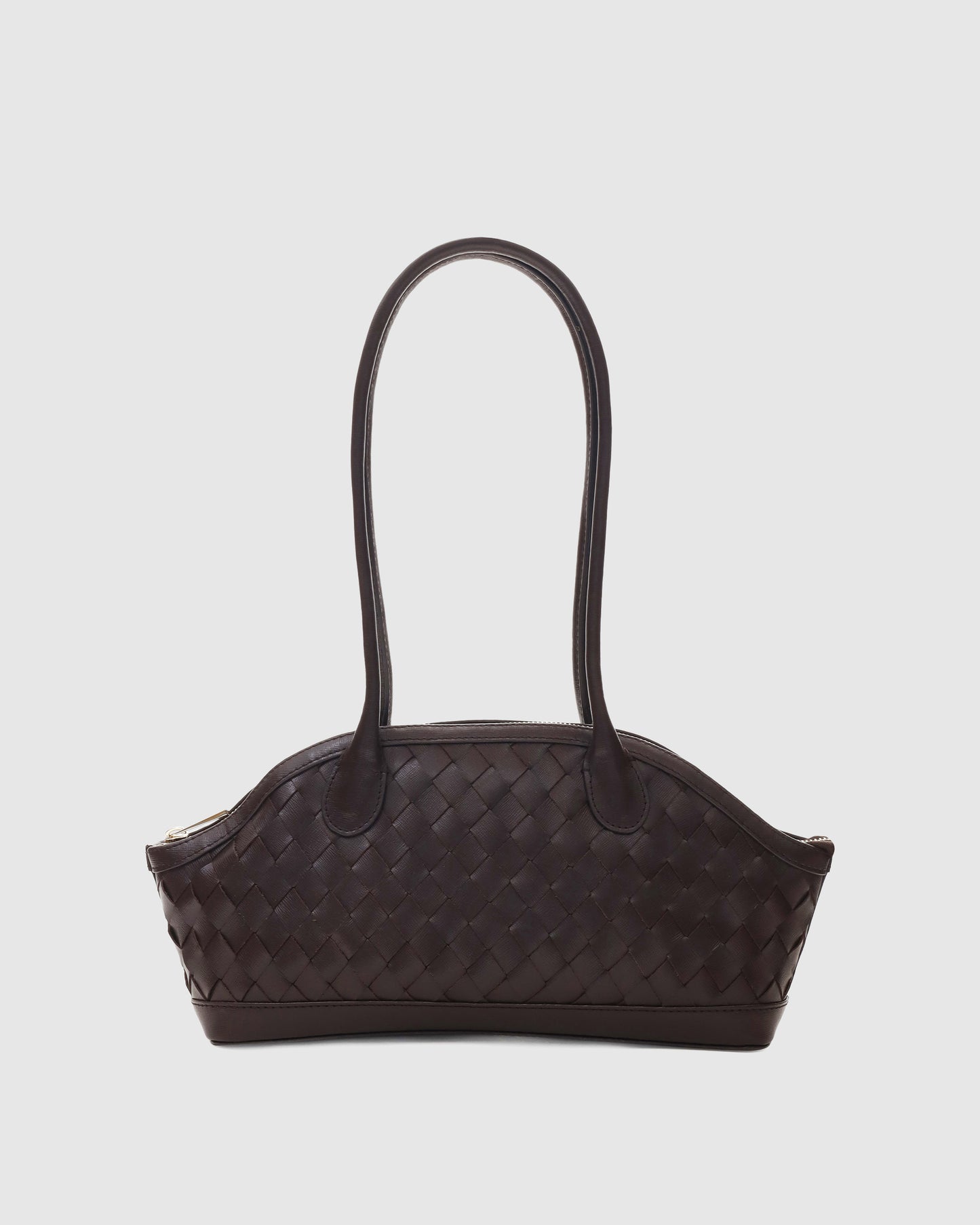 Núnoo Ayo Braided Florence Chocolate w. Gold Medium Chocolate