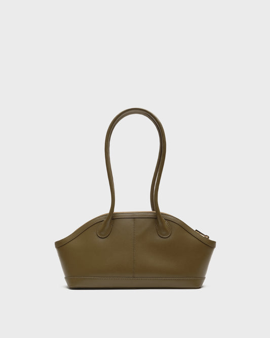 Núnoo Ayo Braided Florence Dusty Olive w. Gold Medium Dusty Olive