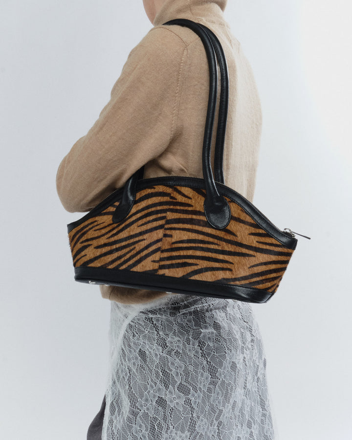 Núnoo Ayo Stripes Deluxe Dark Brown Medium Stripes