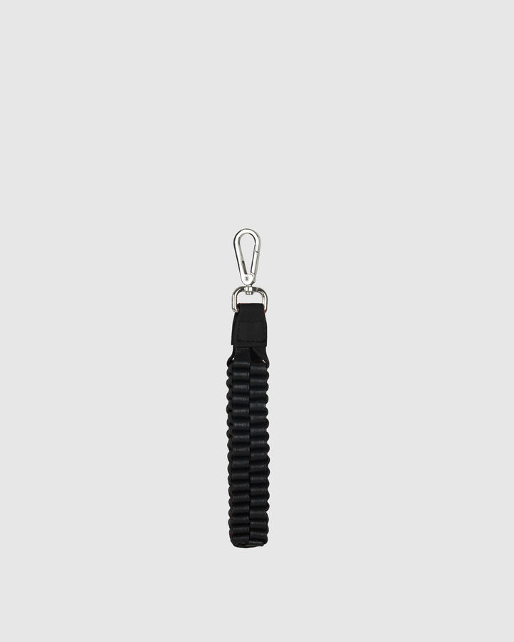 Núnoo Bagcharm Braided Black Accessories Black
