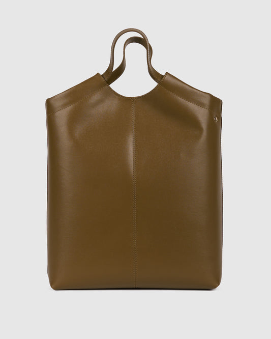 Núnoo Bellis Florence Dusty Olive w. Gold Large Dusty Olive