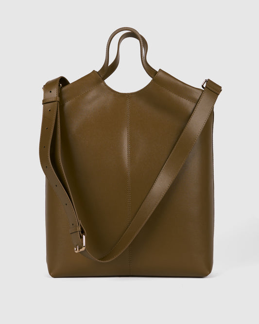 Núnoo Bellis Florence Dusty Olive w. Gold Large Dusty Olive