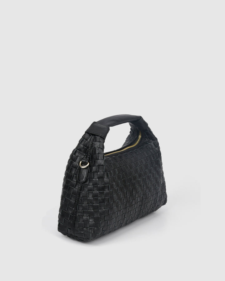 Núnoo Dandy Braided Air 1 Black w. Gold Medium Black