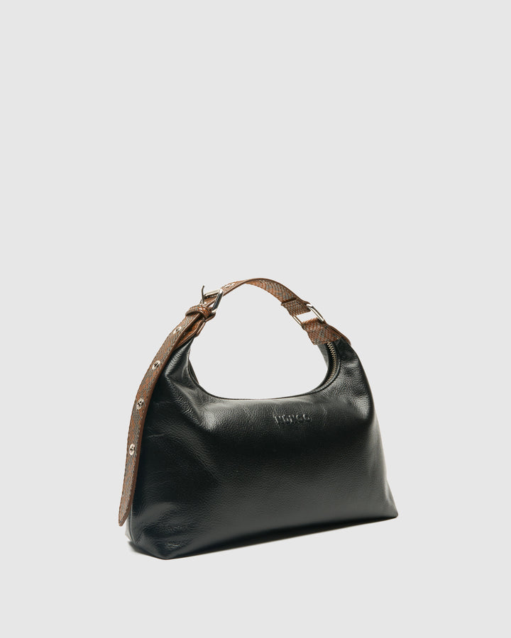 Núnoo Dandy Buckle Jungle Black Cacao Medium
