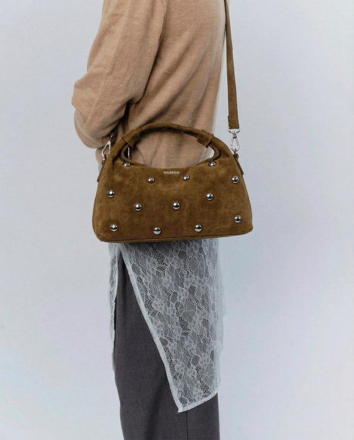 Núnoo Dandy Rivet Suede Dusty Olive Medium Dusty Olive