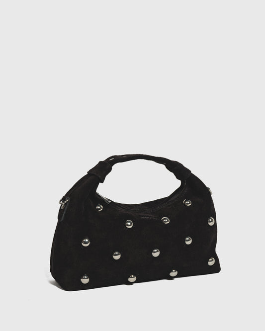 Núnoo Dandy Rivet Suede Black Medium Black