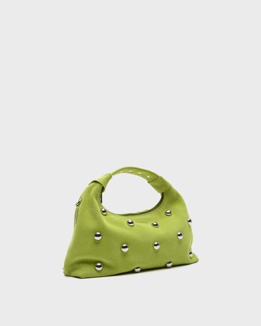 Núnoo Dandy Rivet Suede Lime Medium Lime