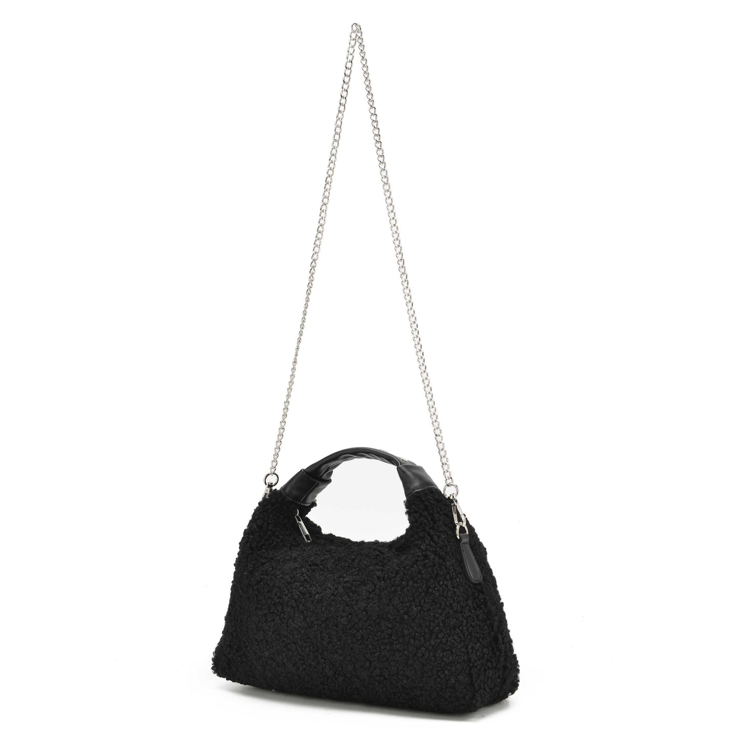 Núnoo Dandy Teddy Black Small bag Black