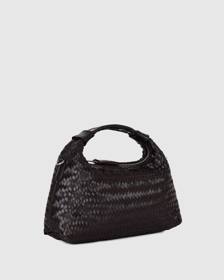 Núnoo Dandy Woven Dark Brown Medium Chocolate