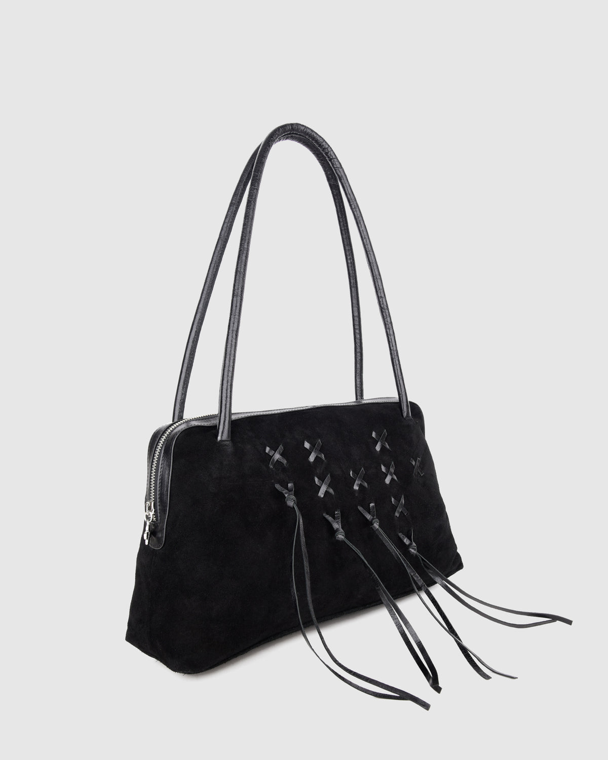 Núnoo Dawn Megah w. Suede Black Medium Black