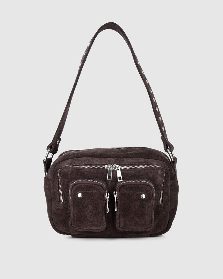 Núnoo Ellie Suede Dark Brown Medium Dark brown