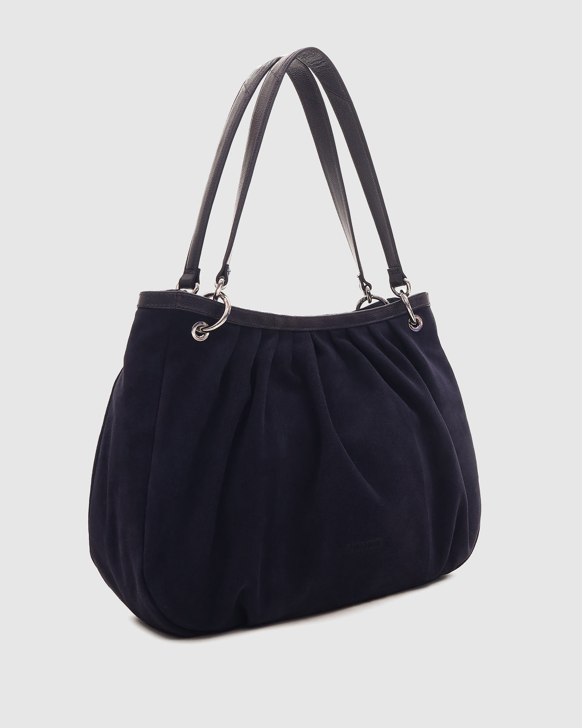 Núnoo Elsa Suede Midnight Blue Large Midnight Blue