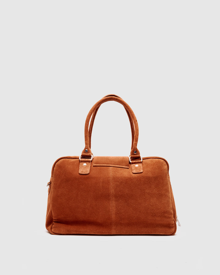 Núnoo Harper Sweetheart Suede Redwood Maxi Black