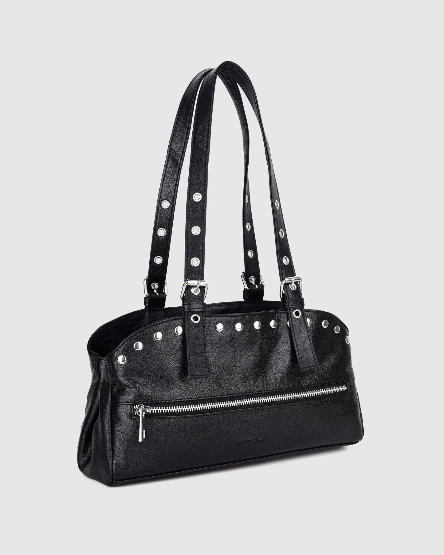 Núnoo Hazel Studs Mountain Black Medium Black