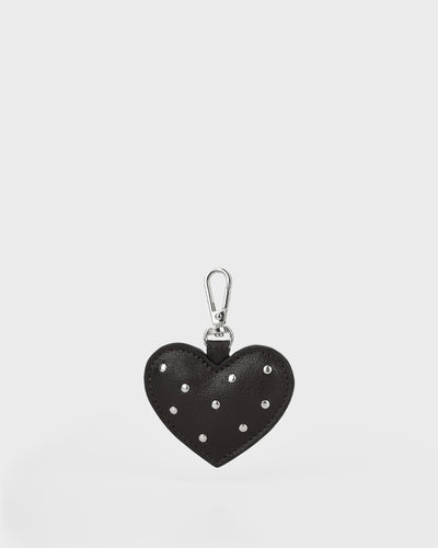Heart Bag Charm Mountain Chocolate