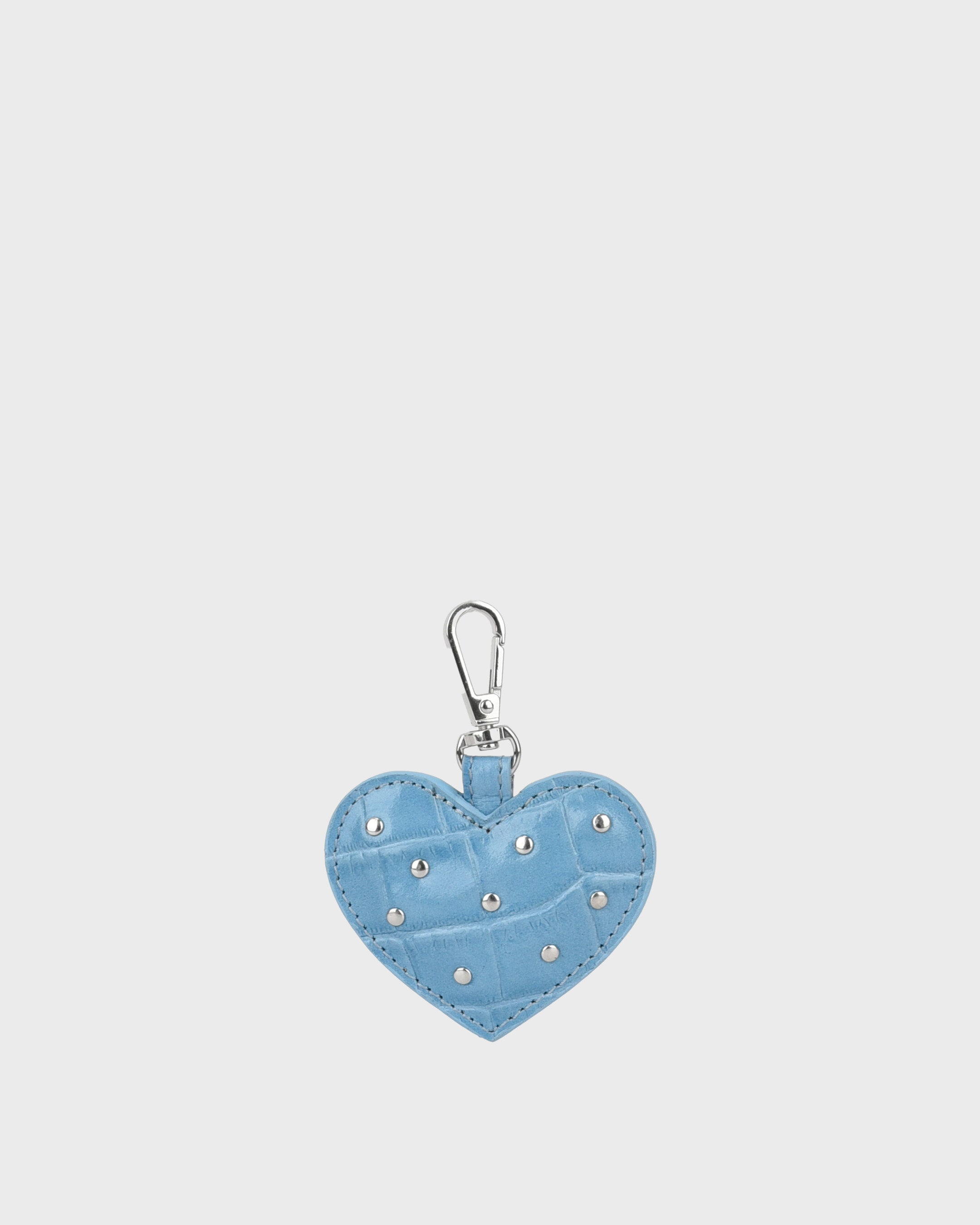 【ブルー】BASICKS X タチコマ Heart Charm Heart Bag Charm Texas Dusty Blue – Núnoo EU