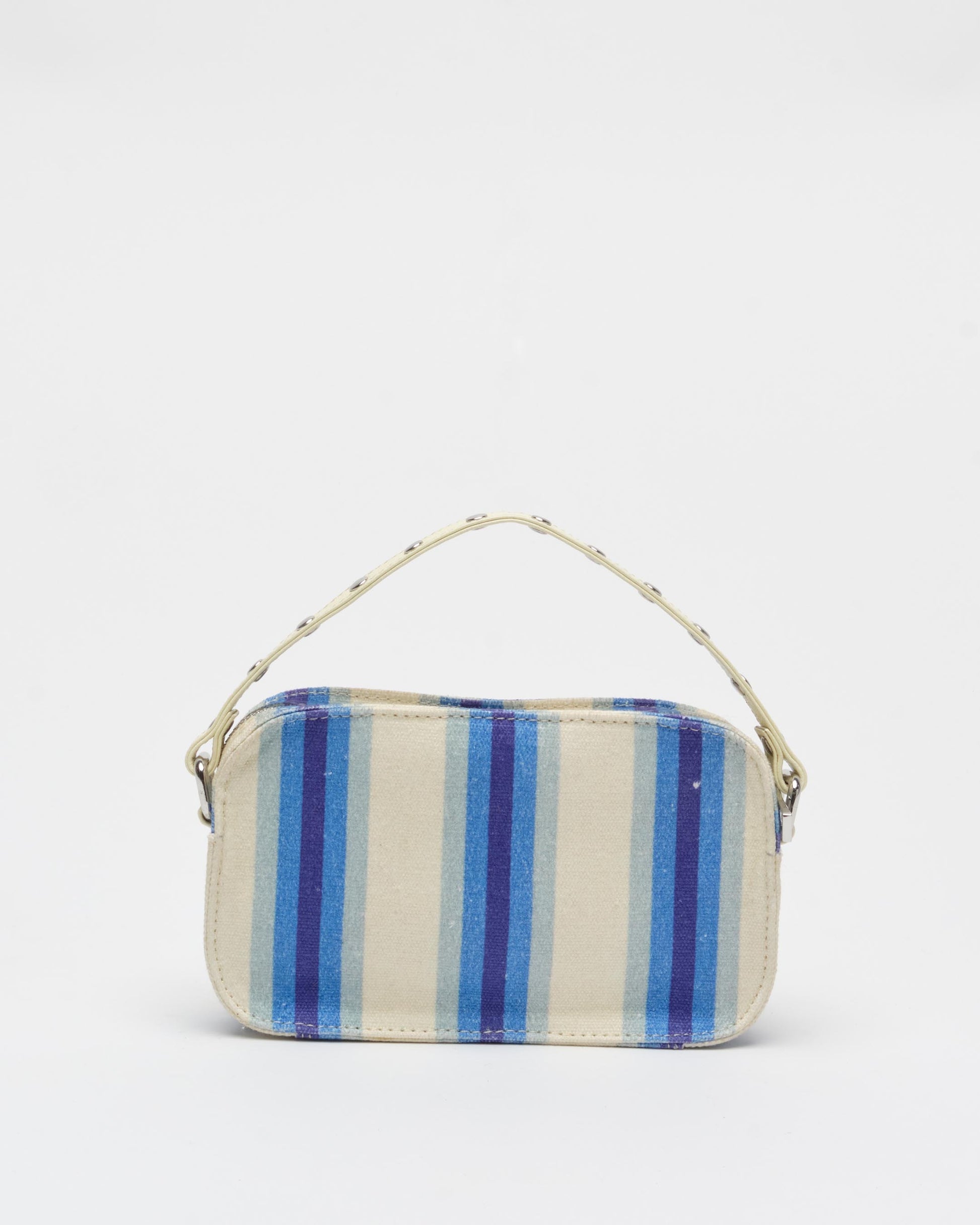 Núnoo Helena Canvas Blue Stripes Small bag Blue Stripes