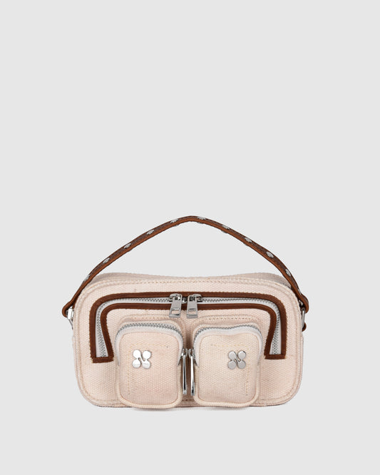 Núnoo Helena Canvas Sand Small bag Sand