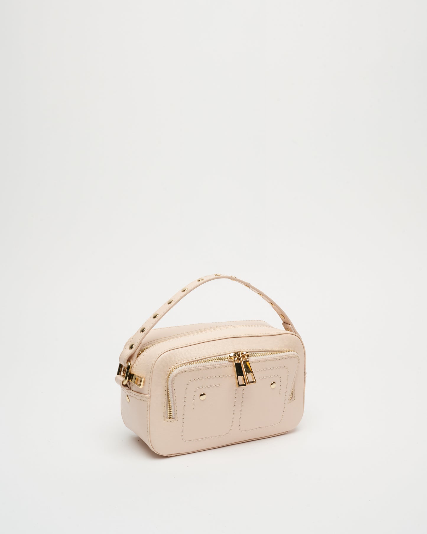Núnoo Helena Clean Florence Rose w. Gold Small bag Rose