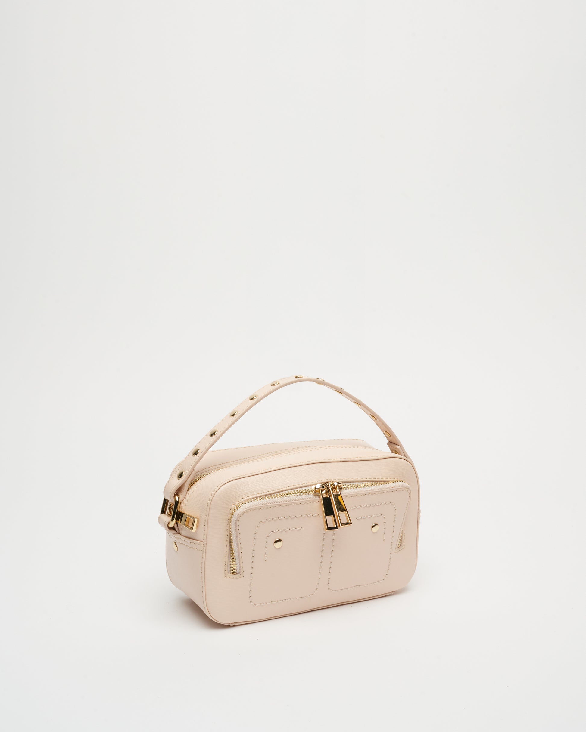 Núnoo Helena Clean Florence Rose w. Gold Small bag Rose