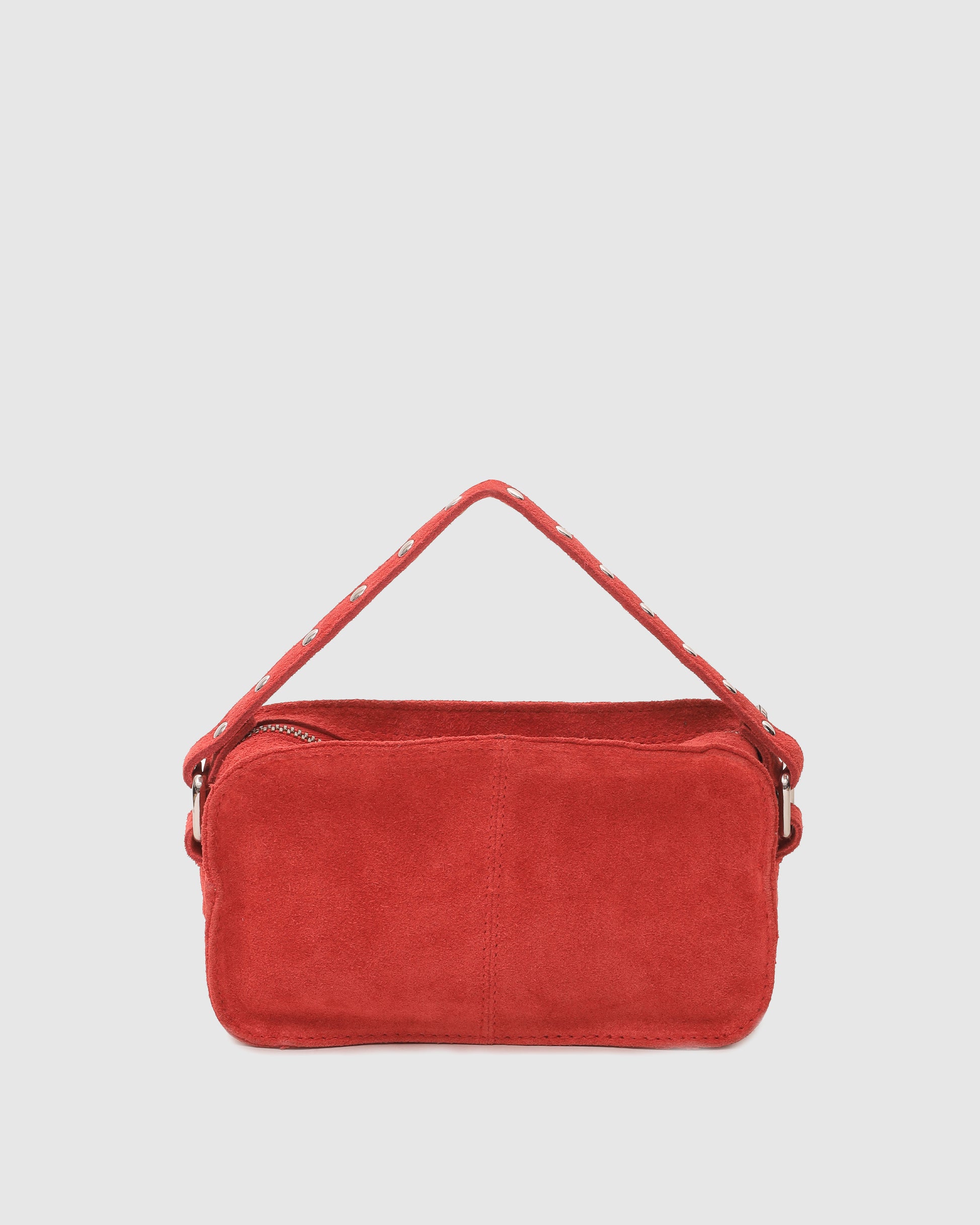 Núnoo Helena Cloud Suede Red Small bag Red