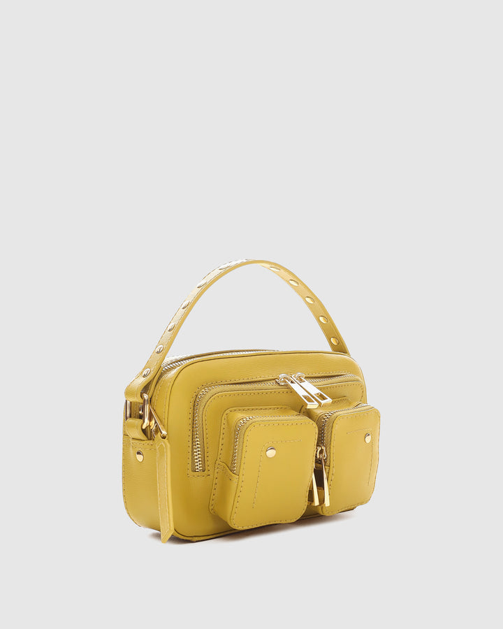 Núnoo Helena Florence Oil w. Light Gold Small bag Oil