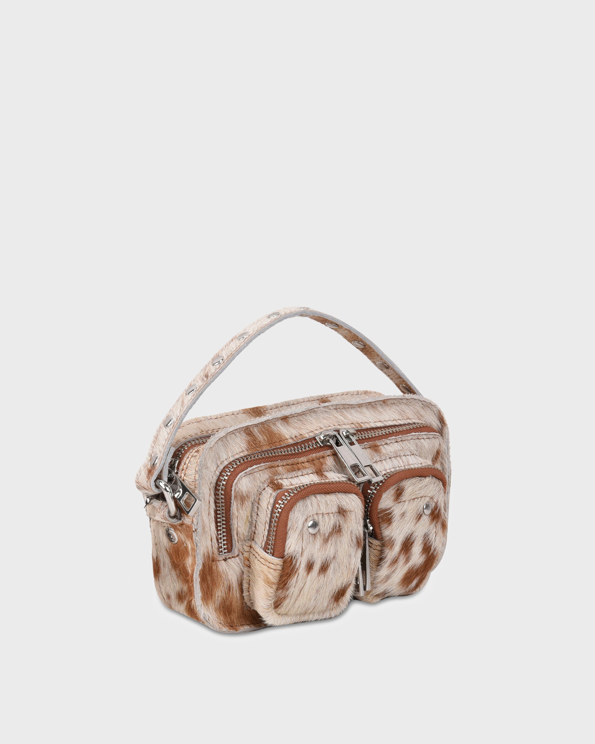 Núnoo Helena Light Brown Dots Small bag Light brown