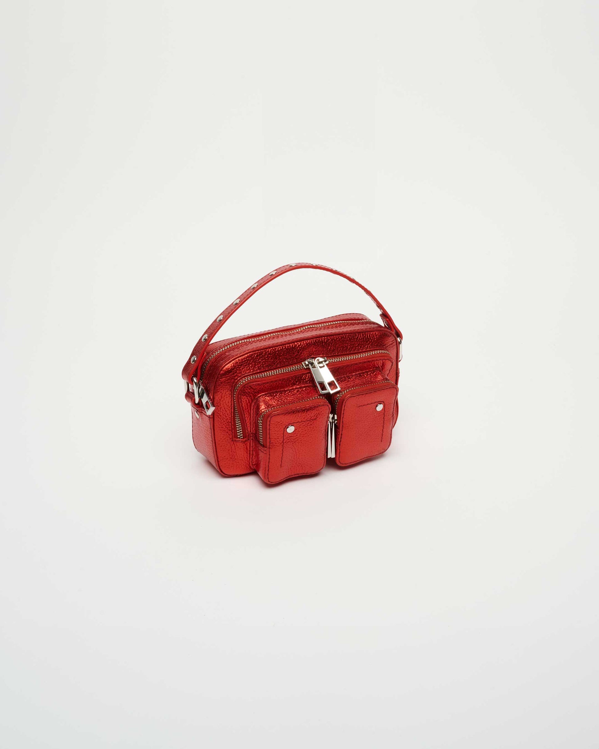 Núnoo Helena Metallic Bright Red Small bag Bright Red