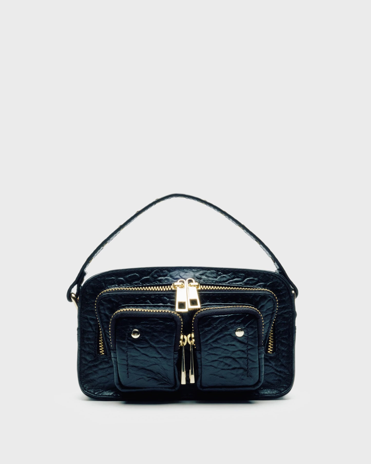 Núnoo Helena New Zealand Black w. gold Small bag Black