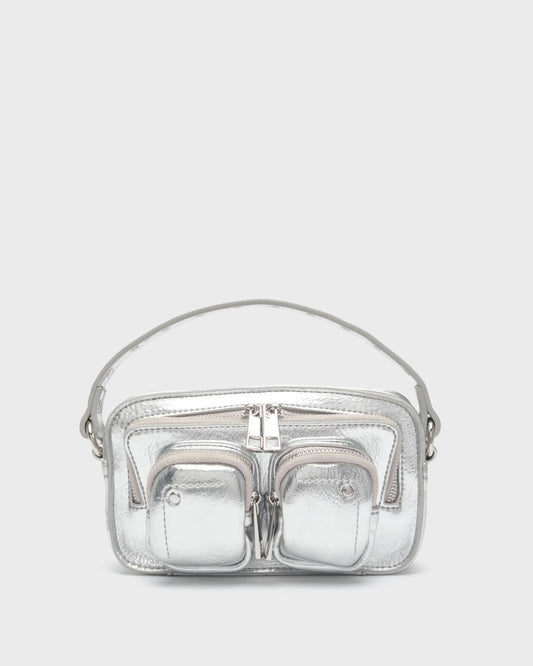 Núnoo Helena Recycled Cool Silver Small bag Silver