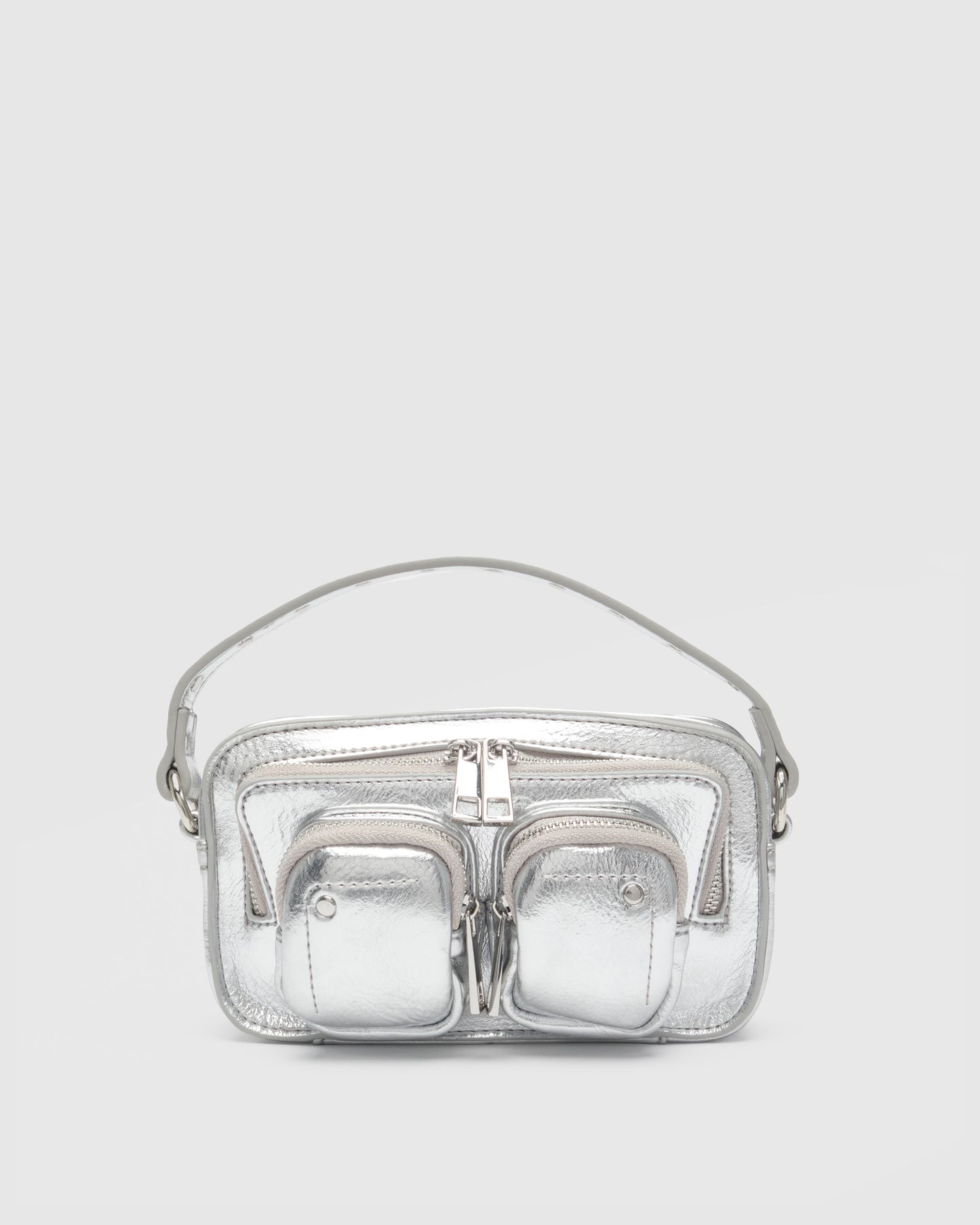Núnoo Helena Recycled Cool Silver Small bag Silver