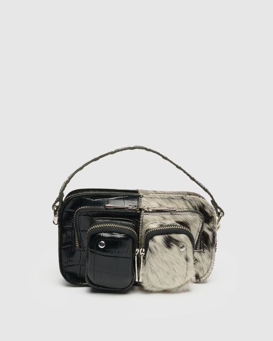 Núnoo Helena Texas Dots Small bag Black/white