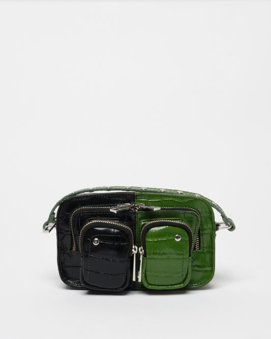 Núnoo Helena Texas Green/Black Small bag Green/black