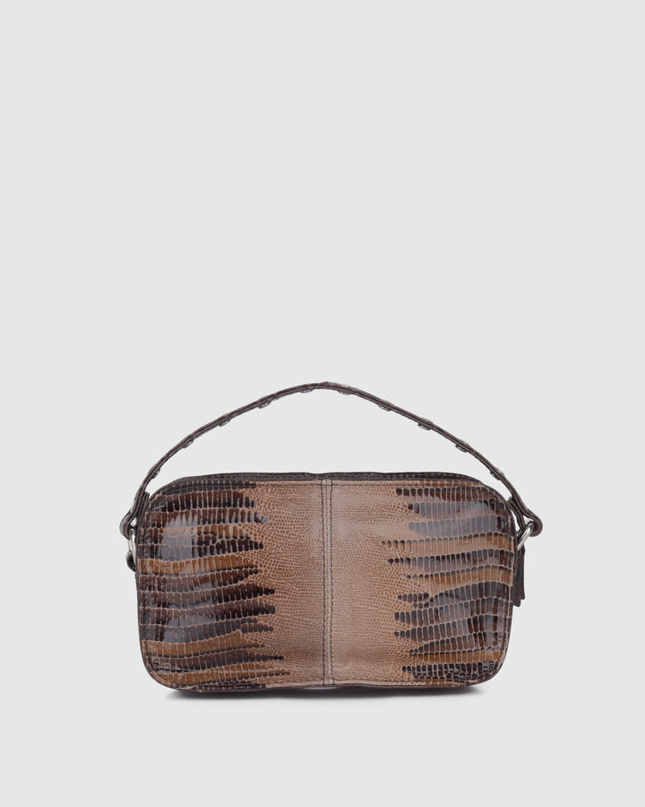 Núnoo Helena Viper Brown Small bag Brown