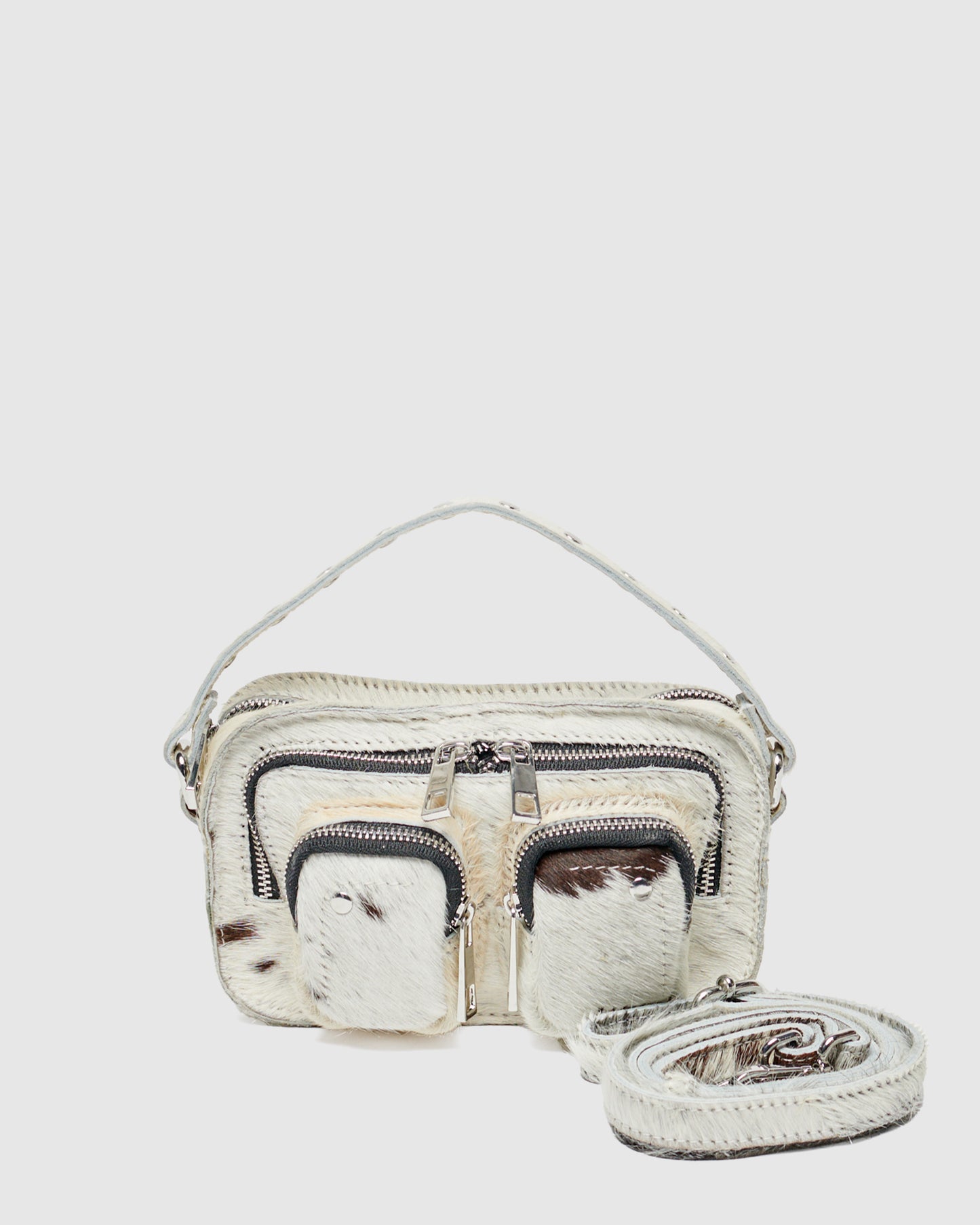 Núnoo Helena White Dots Small bag Black/white