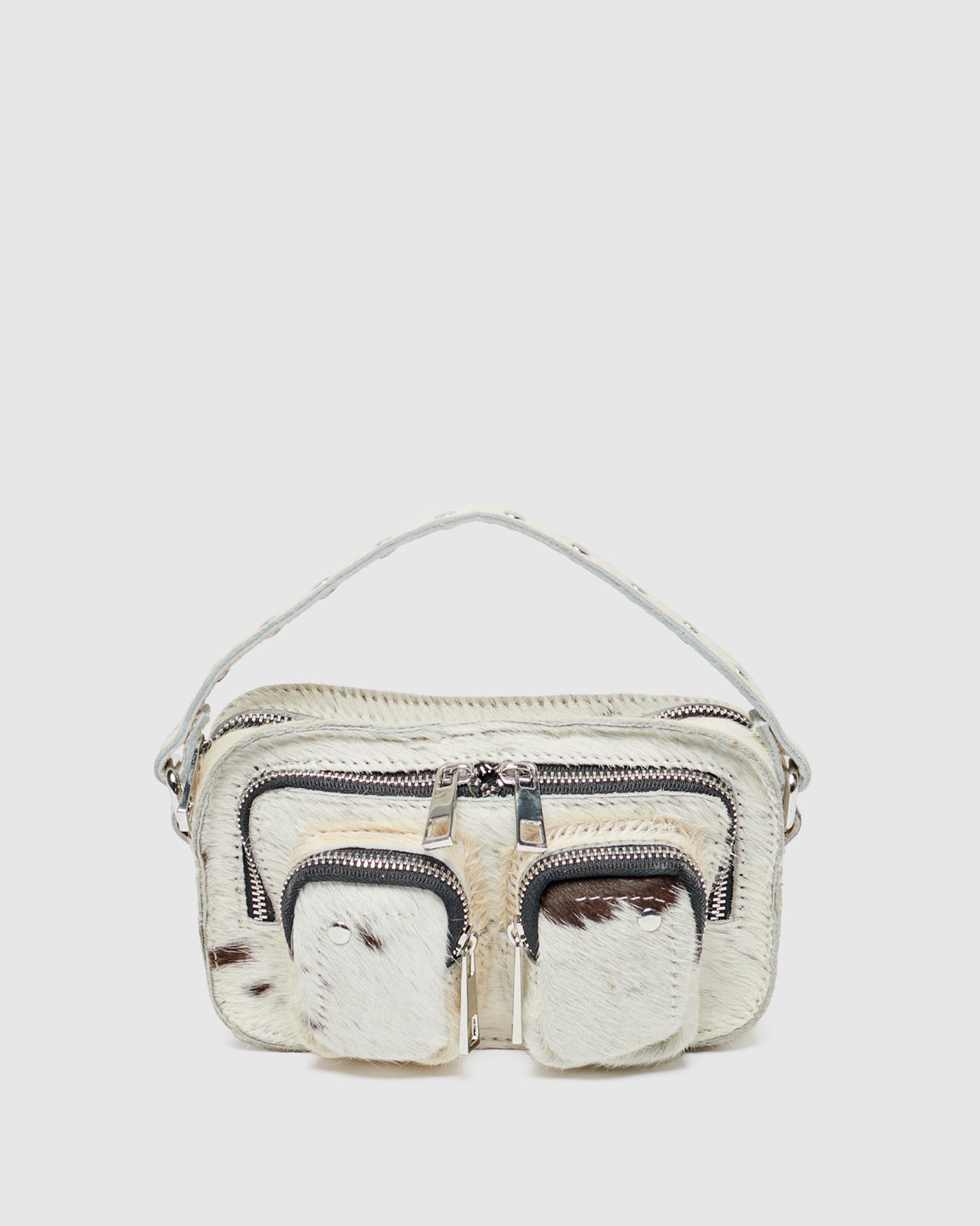 Núnoo Helena White Dots Small bag Black/white