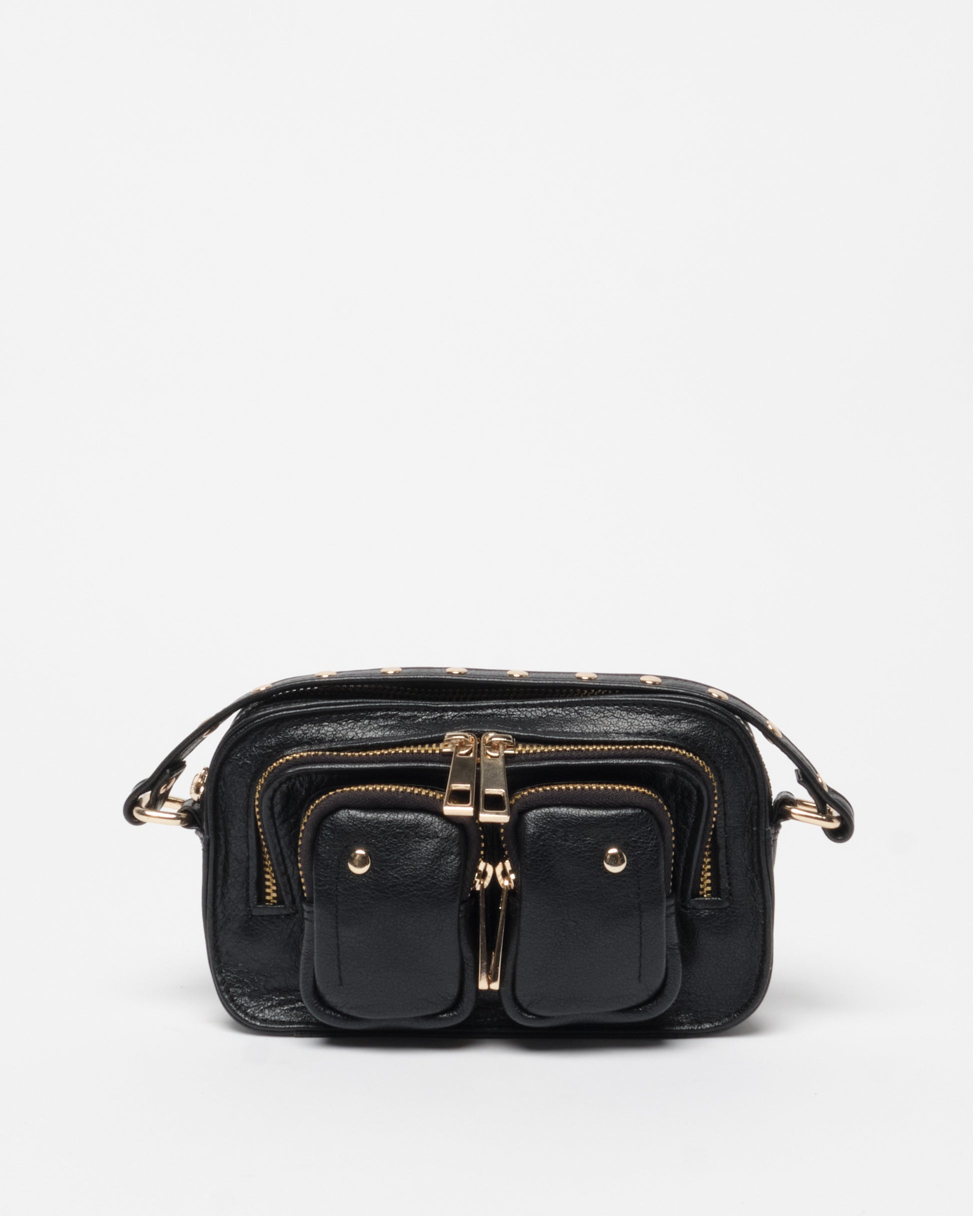 Núnoo Helena air 1 black w. gold Small bag
