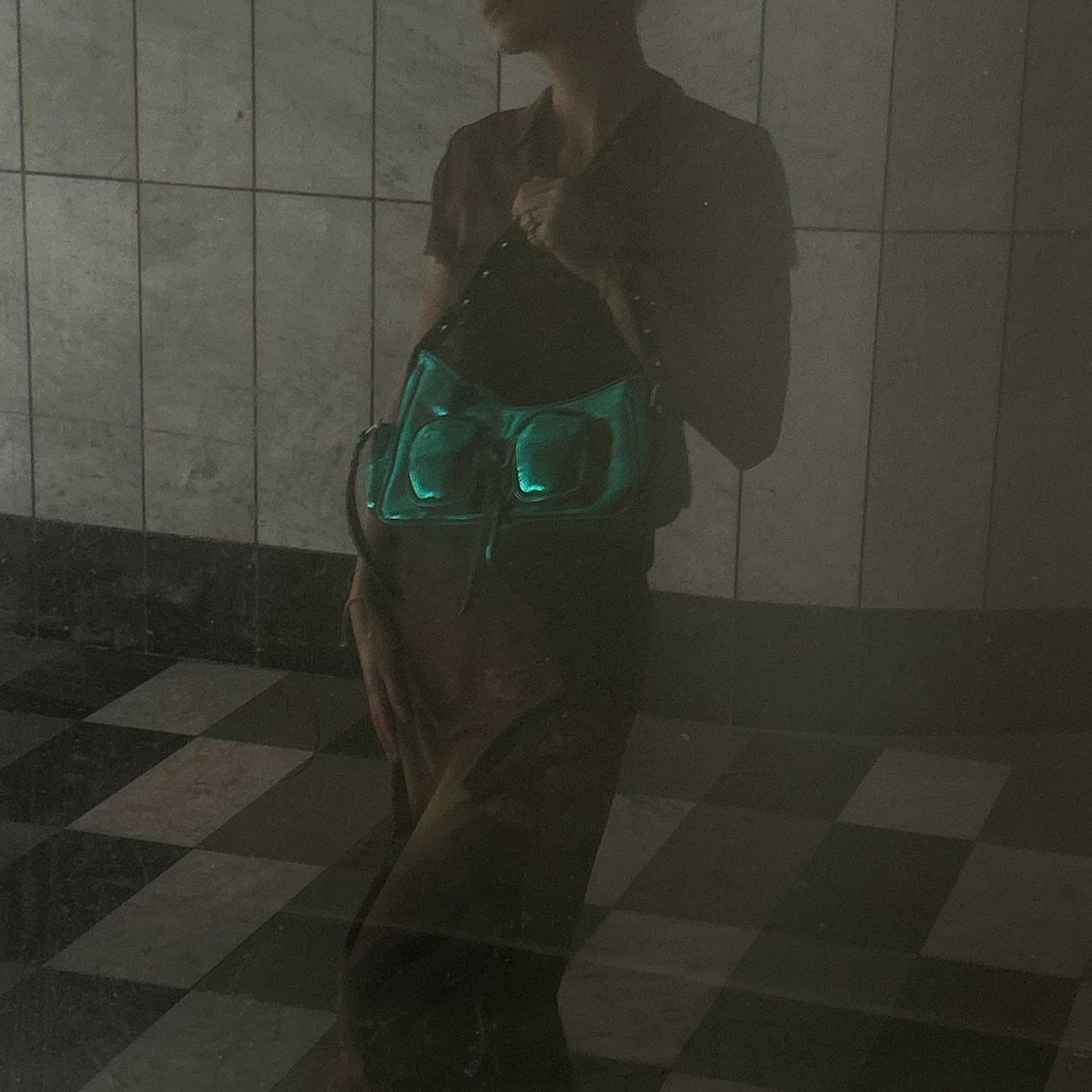 Núnoo Jennifer Pocket Recycled Cool Green Shoulder bags Green