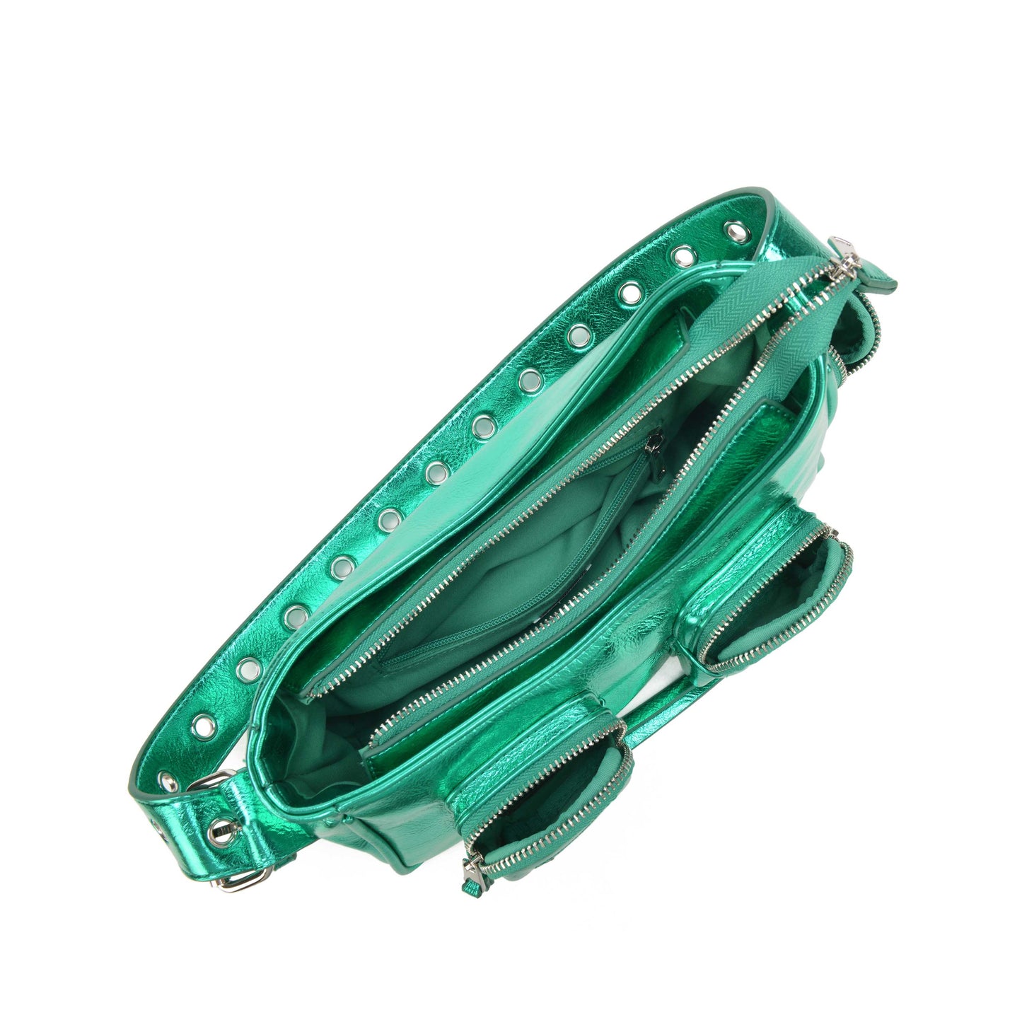 Núnoo Jennifer Pocket Recycled Cool Green Shoulder bags Green