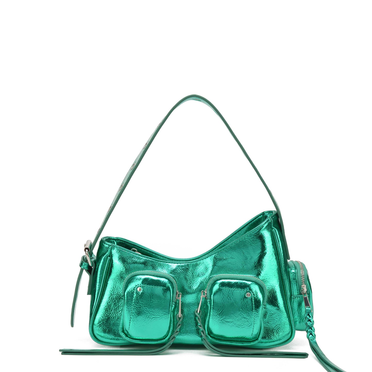 Núnoo Jennifer Pocket Recycled Cool Green Shoulder bags Green