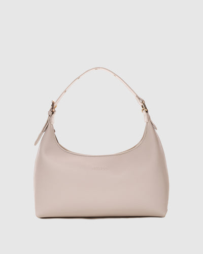 Large Dandy Buckle Florence Warm Grey w. Gold