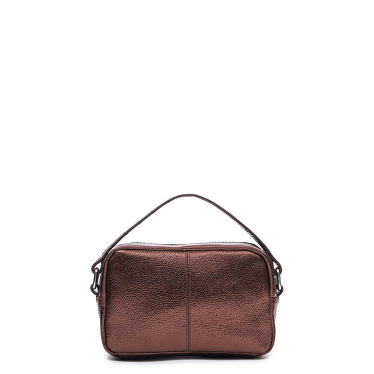 Núnoo Lyra Metallic Brown Small bag Brown