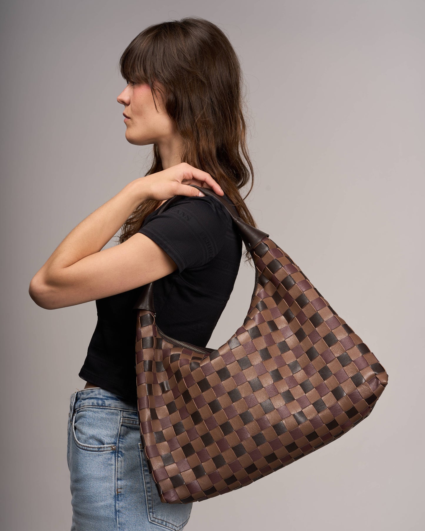 Núnoo Maxi Dandy Braided Air 1 Multi Brown Maxi Brown Multi