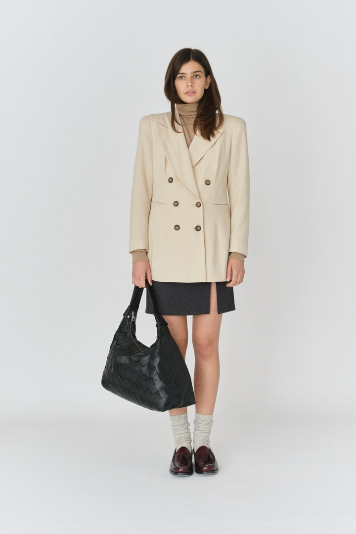 Núnoo Maxi Dandy Braided Bias Mountain Black Maxi Black