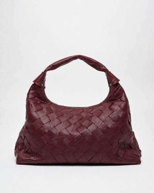 Núnoo Maxi Dandy Braided Bias Mountain Bordeaux Maxi Bordeaux