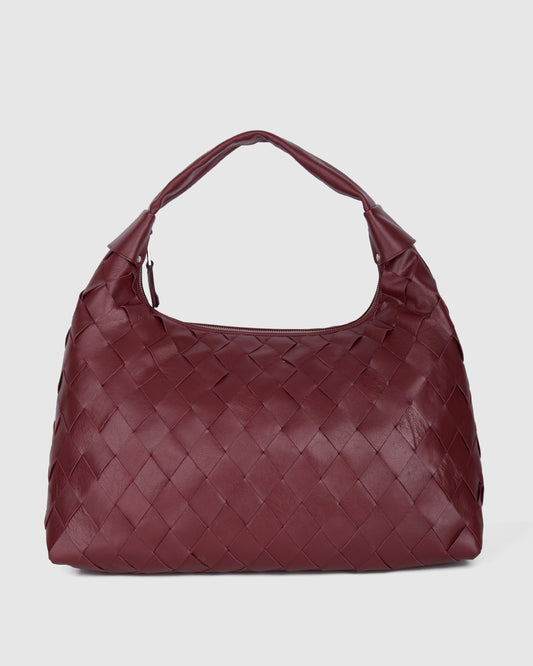 Núnoo Maxi Dandy Braided Bias Mountain Bordeaux Maxi Bordeaux