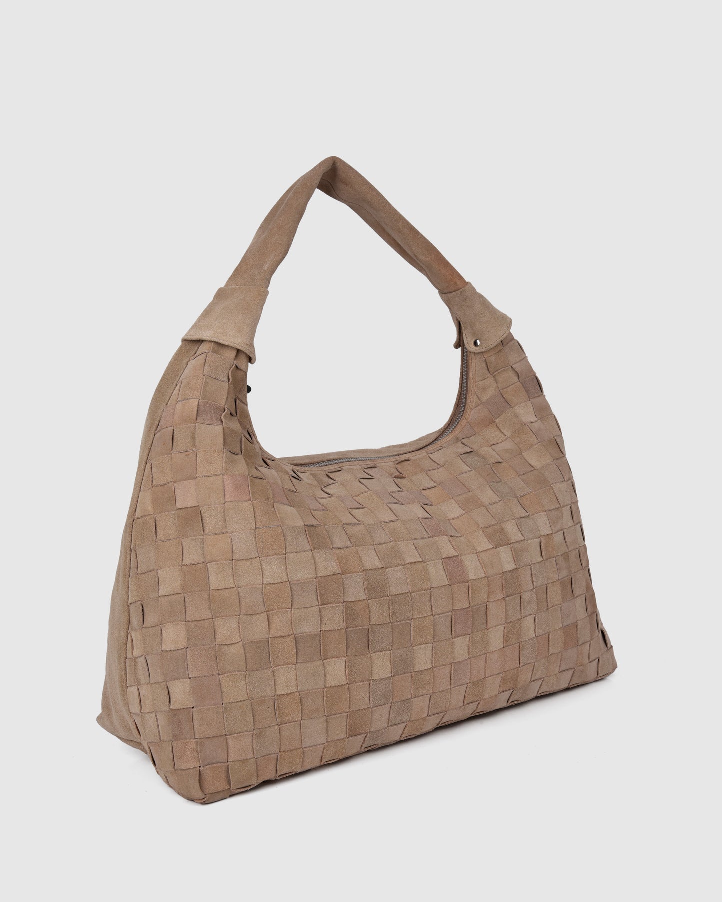 Núnoo Maxi Dandy Braided Suede Sand Maxi Sand